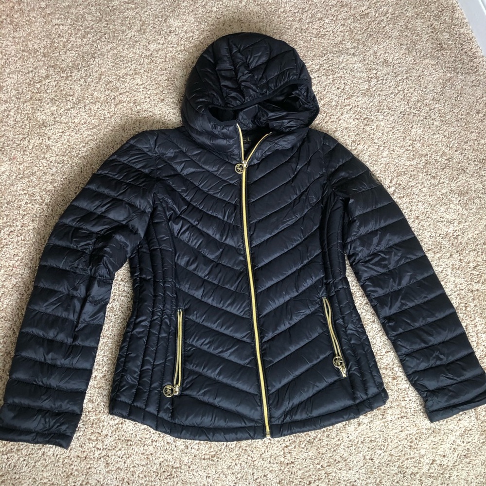 MICHAEL Michael Kors Short Packable Down Jacket
